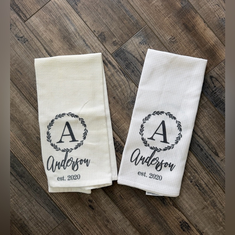“Anderson” Dish Towels